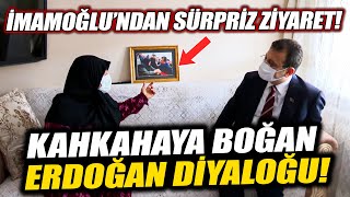 Ekrem İmamoğlu Pazarda Tartıştığı Mahruze Keleşi Ziyaret Etti Kahkahaya Boğan Erdoğan Diyaloğu