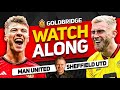 MANCHESTER UNITED vs SHEFFIELD UNITED Live with MARK GOLDBRIDGE image