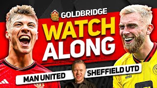 MANCHESTER UNITED vs SHEFFIELD UNITED Live with MARK GOLDBRIDGE image