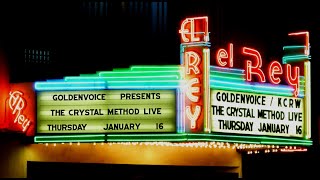 The Crystal Method -High Roller Live @ The El Rey Theatre, Los Angeles, CA 1/16/14