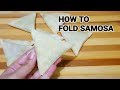 How to Fold Samosa Perfectly / Easy Way (Ramadan Special) by YES I CAN COOK