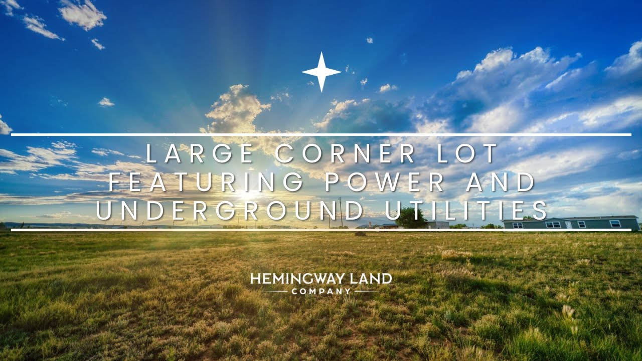 New Mexico Land For Sale 10 Acre Large Corner Lot w/ Power