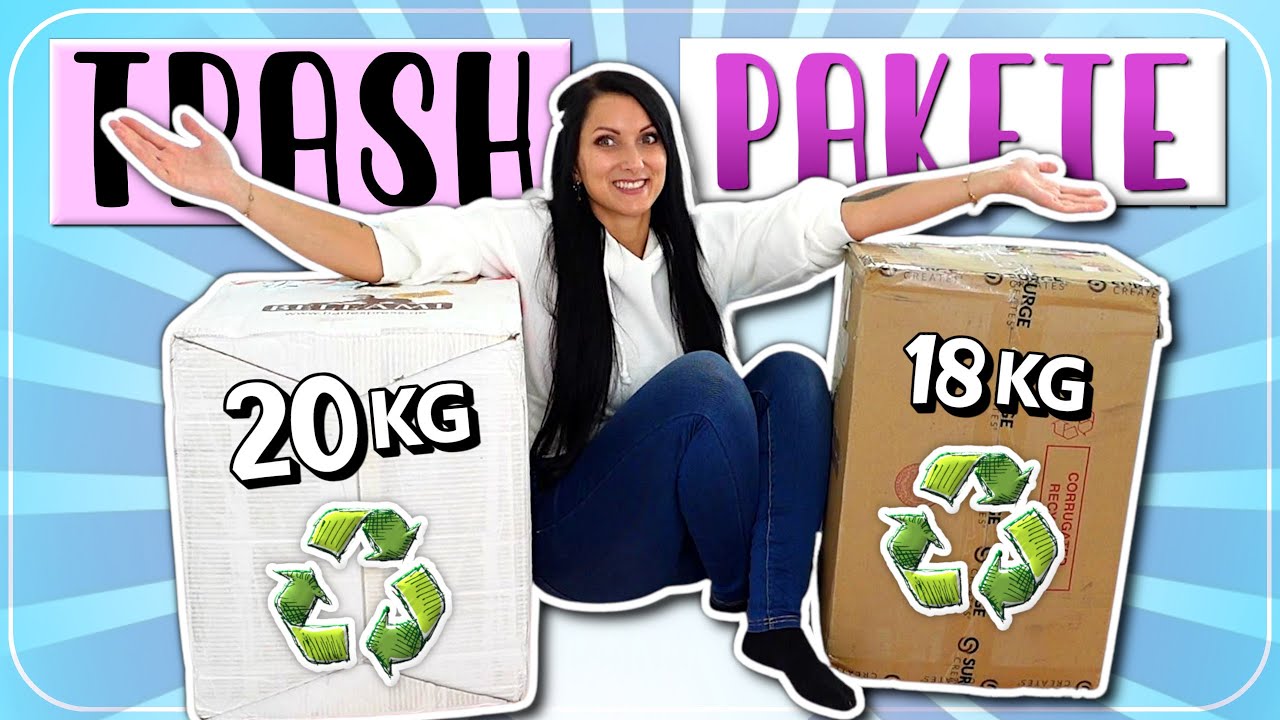 FAST 40 KG Müll?? XXXL Trash Pakete im DOPPELPACK | Wir tauschen ungeliebte Produkte | Wanderpaket
