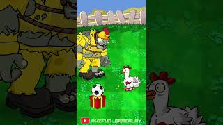 Please Help The Chicken Win In Level Up Rank 6974 Game | Plants vs Zombies Animation #2 🤣🤣🤣 #pvz2