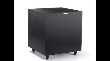 [PREVIEW] Klipsch Surround Robust Bold Bass Home Speaker, 8, Brushed Black Vinyl (R-8SW)