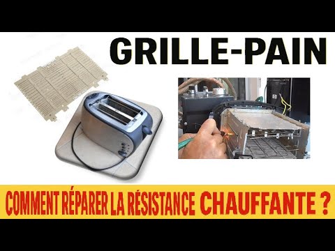 Rparer la rsistance chauffante d'un grille-pain.