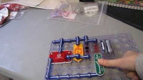 Snap Circuits Jr. | Project 61: Light-Controlled Sounds