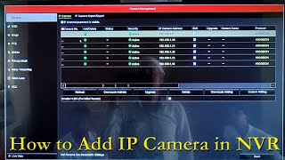 hikvision ip camera setup | how to add new ip camera in hikvision nvr