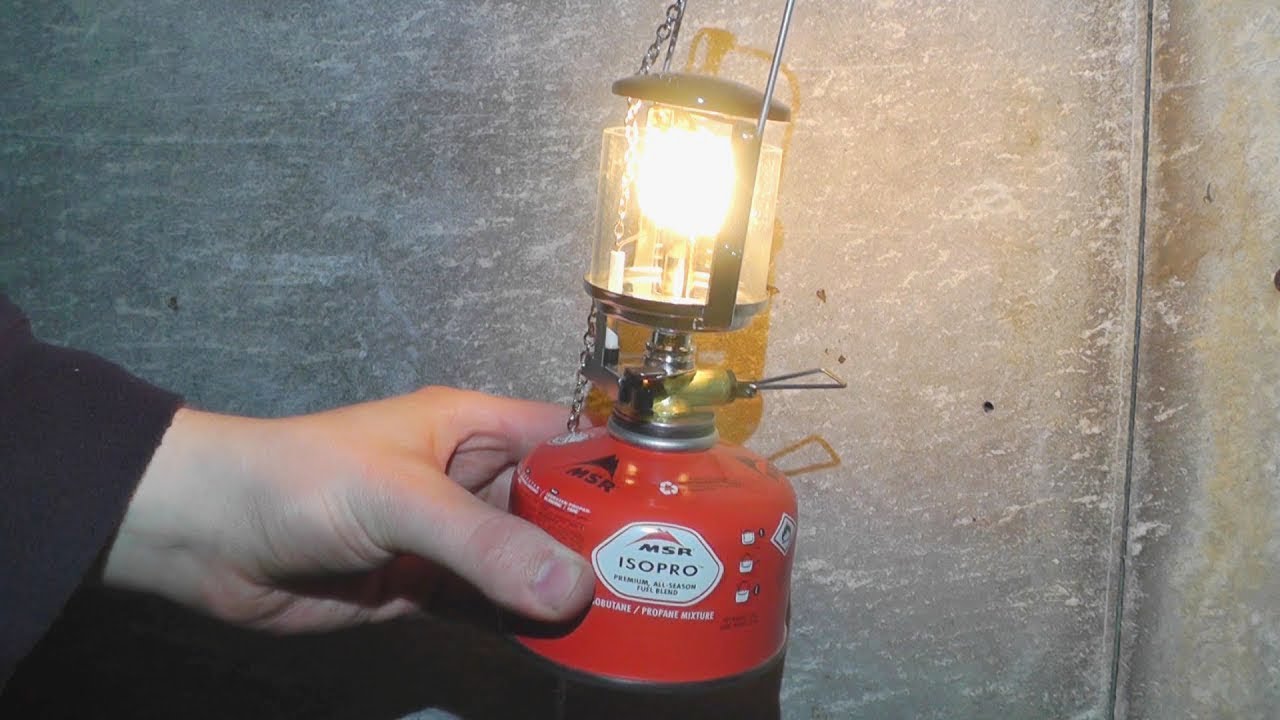 Газовая лампа выживальщика. Обзор и тест, как светит. Kovea Observer KL ...