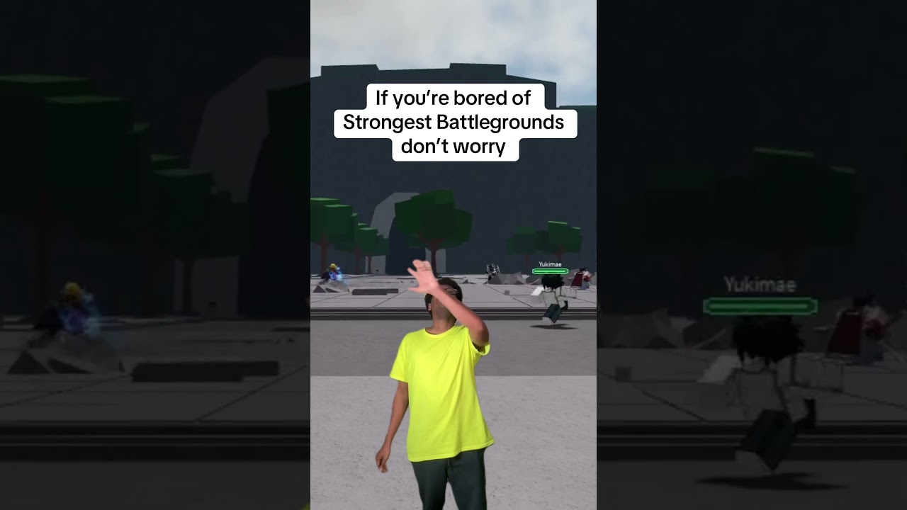 THE STRONGEST BATTLEGROUNDS IS UPDATING NEXT WEEK