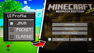 (6 New addon) Minecraft PE Convert Into JAVA Edition | Best Java mods For MCPE 1.21.132