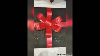 Explosion Box || Red and Black Box || Black Box || Birthday Box ||