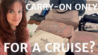 Packing For A Cruise With Just A Carry-On!