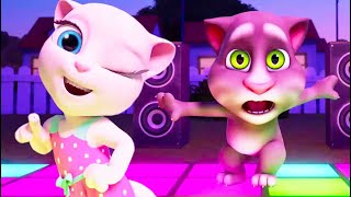 Talking Tom 💥 मेगा म्यूजिक पार्टी 💥  Mega Music Party  💥  Super Toons TV Hindi