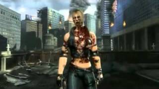 Mortal Kombat 9 - Sonya Victory Pose