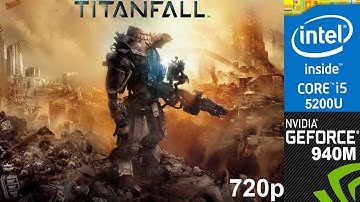 Titanfall on HP Pavilion 15-ab032TX, Max Settings, 720p, Core i5 5200u + Nvidia Geforce 940m