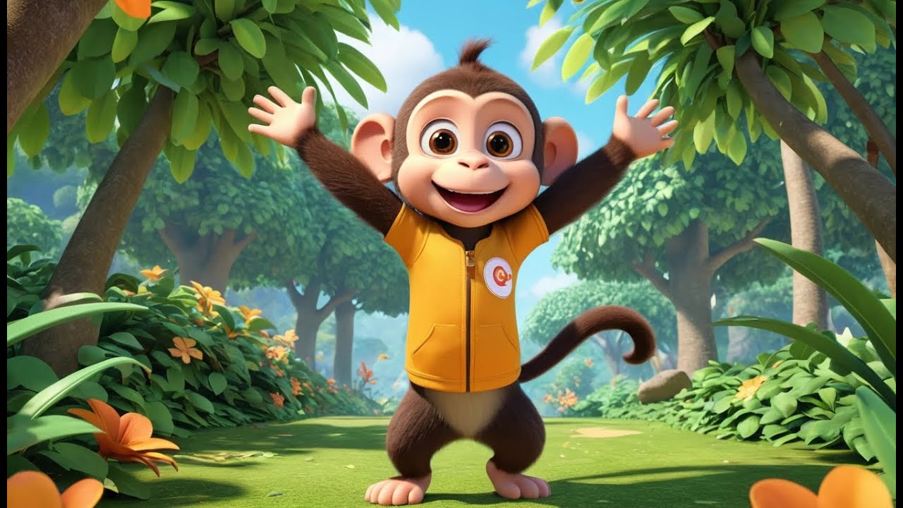 Cbeebies Rocking Monkey Spin Around with Baby Monkey | Fun Kids Song | Monkey Dance and Play ...