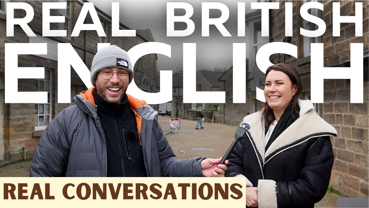 Real British English Conversations in a Small Town (with Subtitles)