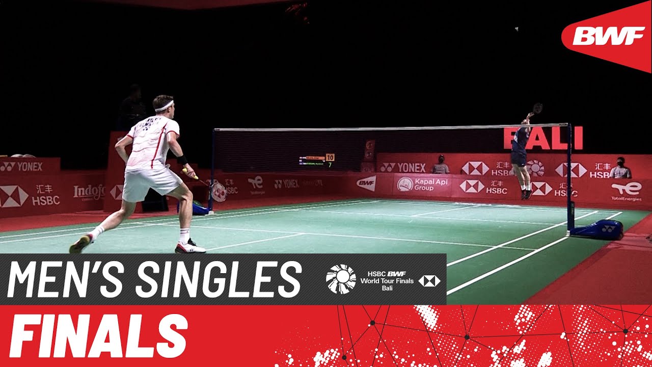 BWF World Tour Finals 2021 Viktor Axelsen (DEN) vs Kunlavut Vitidsarn (THA) Finals