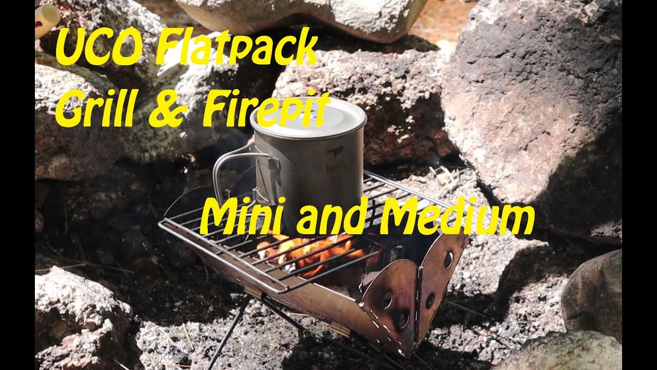 Barbecue pliable Mini - Flatpack Grill & Firepit / UCO 