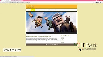 93  Creating a Website  Part 09   IT Bari com   Web Design Bangla Video Tutorial