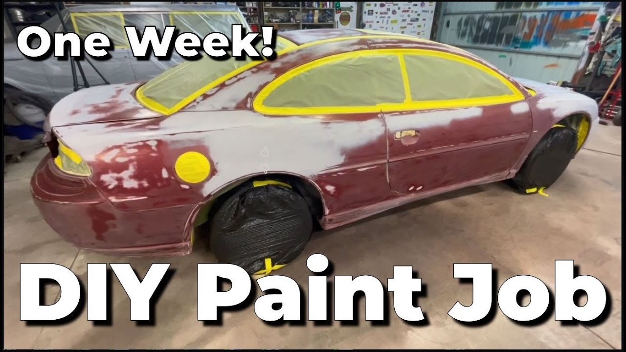 Paint Your Car at Home in less than a WEEK!  Skip tractor paint and turbo cans, do it right QUICKLY!