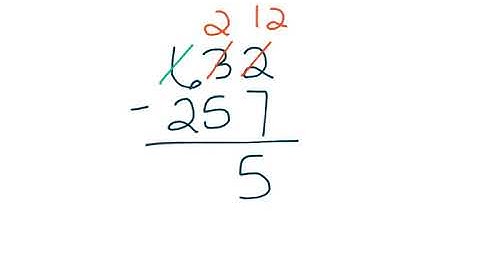 Standard Algorithm   Subtraction (4.NBT.4)