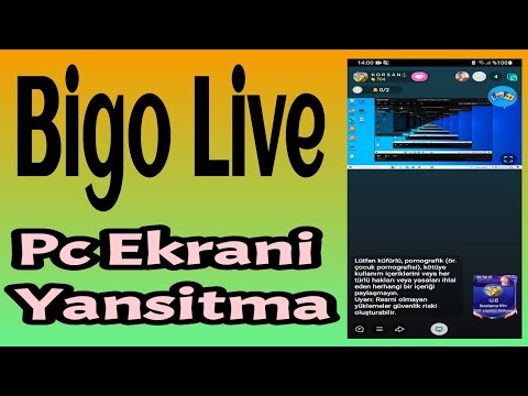 Bigo Live Bilgisayar ekrani yansitma | Metince