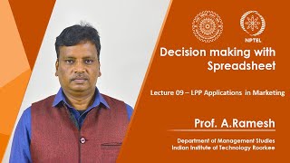 Lecture 09 - LPP Applications in Marketing