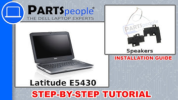 Dell Latitude E5430 (P27G-001) Speaker How-To Video Tutorial