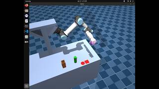 Cartesian planning using UR5e Robotic arm and RH8D hand | MuJoCo | ROS2 Control | MoveIT - part 9