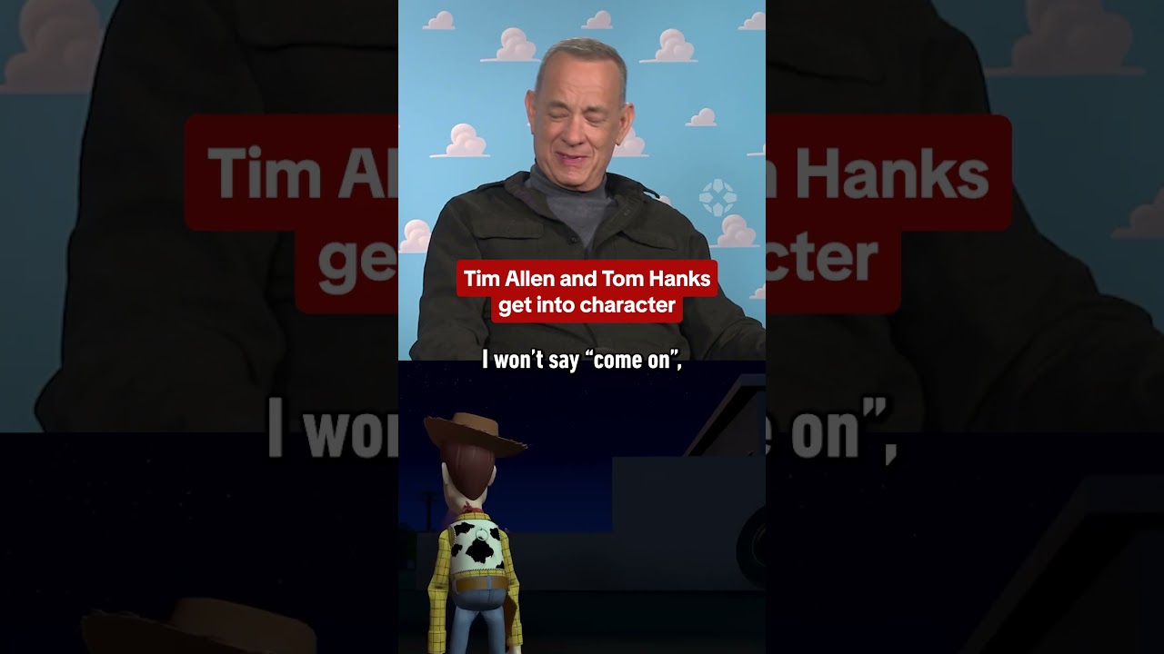 How Woody and Buzz get back into character