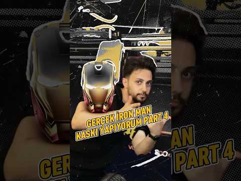 gerçek iron man kaskı yapıyorum part 4