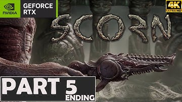 Scorn Gameplay Walkthrough Part 5 End No Commentary PC 4090 RTX 4k 60 FPS