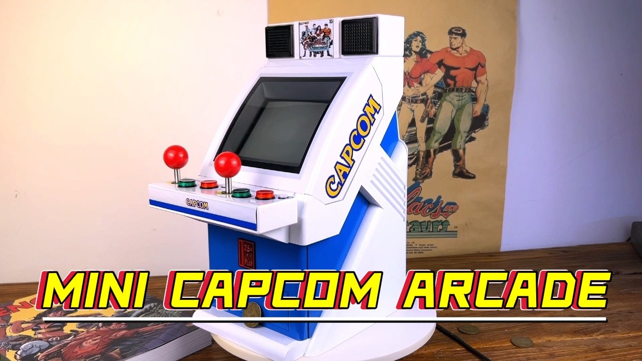 Make Mini Capcom CRT Arcade - YouTube