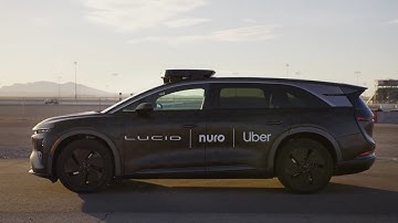 Lucid Gravity Robotaxi for Uber