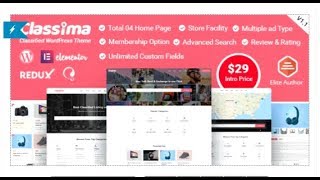 Classima – Classified Ads WordPress Theme | Themeforest Templates screenshot 1