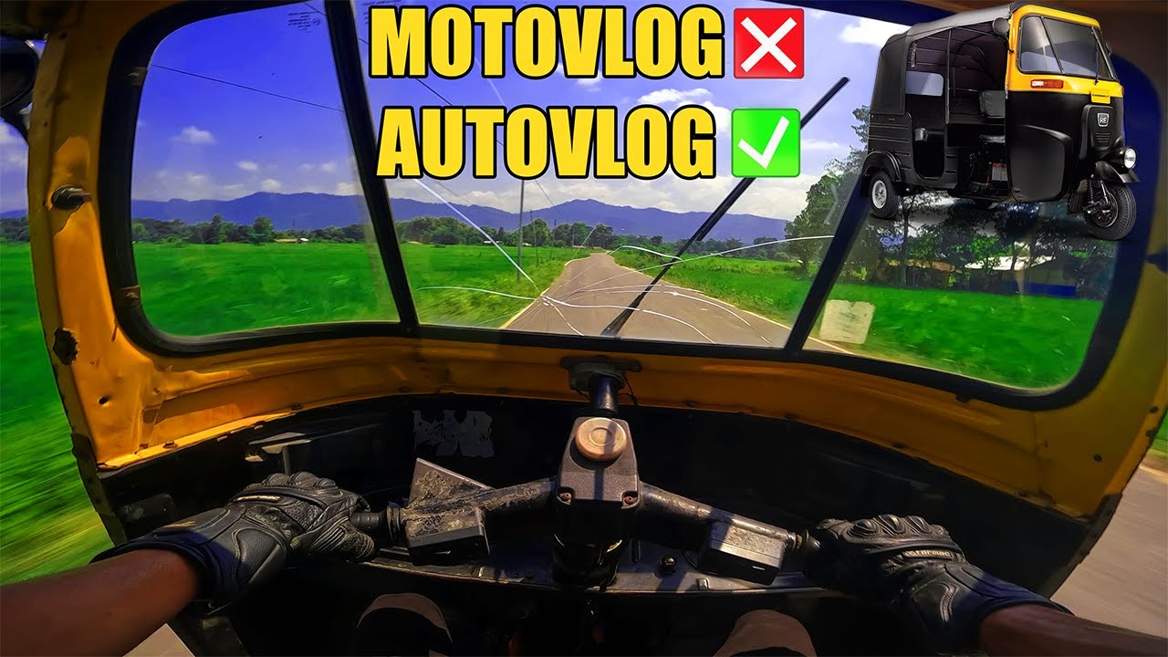 Autovlog LETS VLOG WITH AN AUTORICKSHAW (AUTOVLOG?) || MOTOVLOG EP 25 || # ...