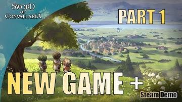 Sword of Convallaria | Intro Gameplay Part 1 | Steam Demo