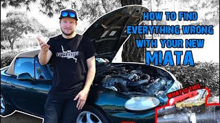 What To Do After You Bring Home Your New Born Miata! (Miata Dad Protips) [Project 2SJ Ep2]