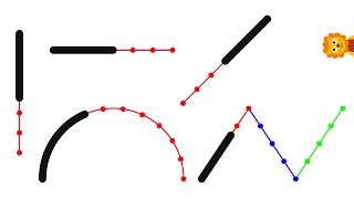 Tracing Sleeping, Standing, Slanting, Curved, ZigZag line | Preschool/Playgroup | Toodle & Tot