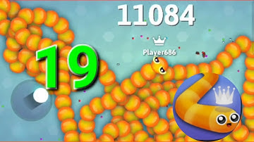 snake.io gameplay walkthrough part 19. 78 kills and more than 10000 score