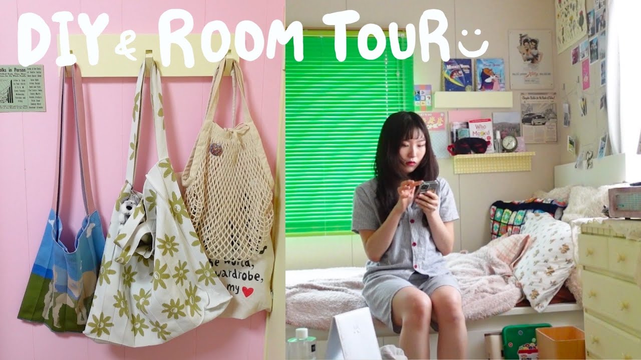 1年間のお部屋大改造まとめ!可愛くなった部屋をルームツアーしちゃうよ🌷 - YouTube