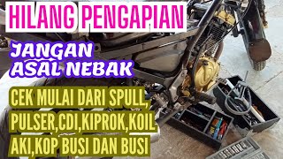 Satria Fu hilang pengapian | Jalur pengapian motor satria fu