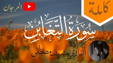 سُوْرَةُ التَّغَابُن | Surah At Taghabun | القارئ شريف مصطفى