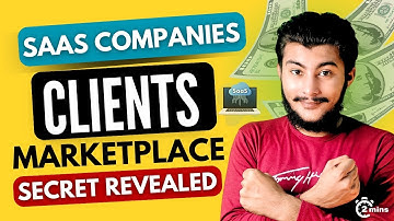 Saas Companies Data Revealed / Secret Clients Marketplace / Saas Companies Data 2023 Clutch Tutorial