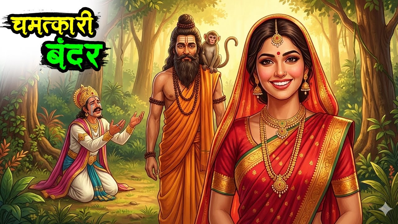 KTV750 राजा का चमत्कारी बंदर, Man Ko Chhu Lene Wali 3 Kahaniya, New Hindi Story, @ktvstory