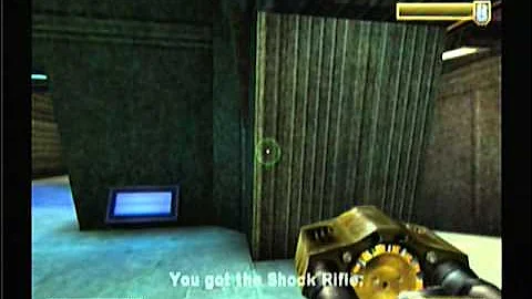 Unreal Tournament singleplayer deathmatch gameplay (Dreamcast) (part 1)