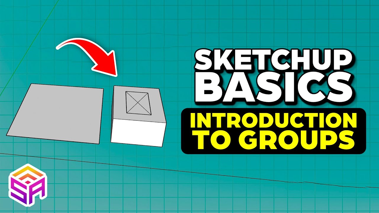 Introduction To SketchUp Groups YouTube