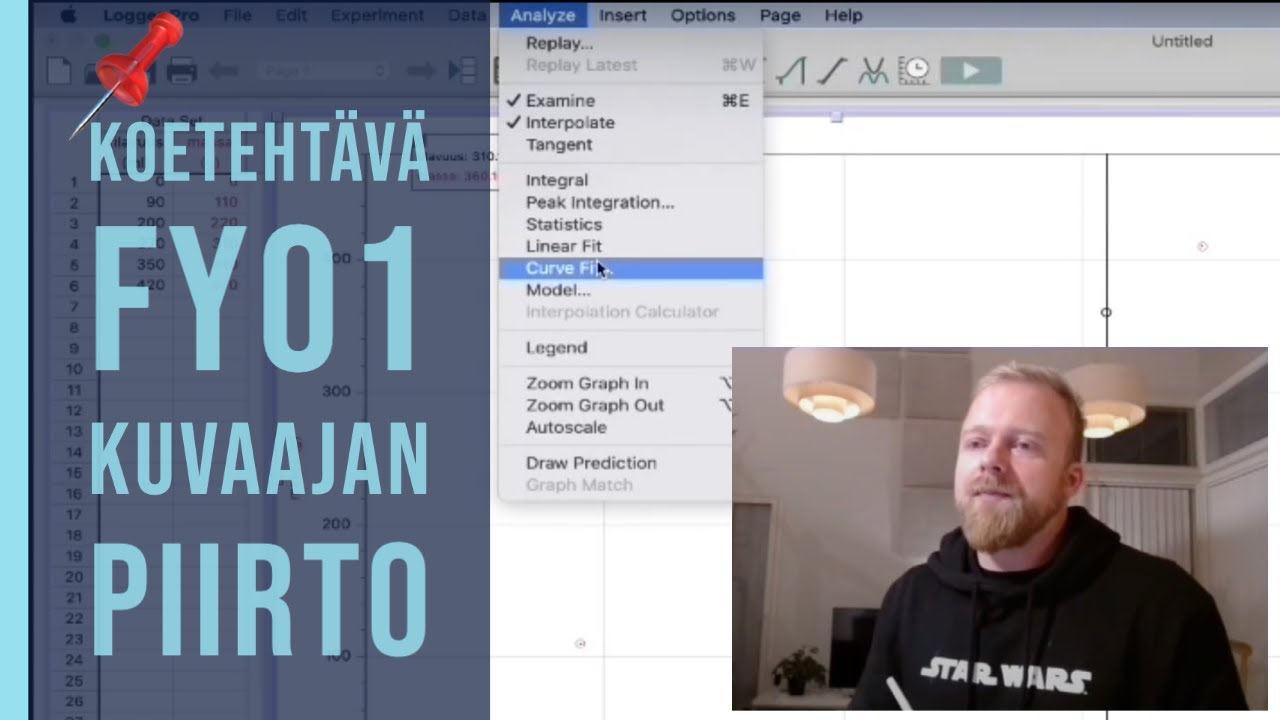 📌 Fysiikka 1 KOE kertaus: kuvaaja TÄRKEÄ! #NOOB #PRO